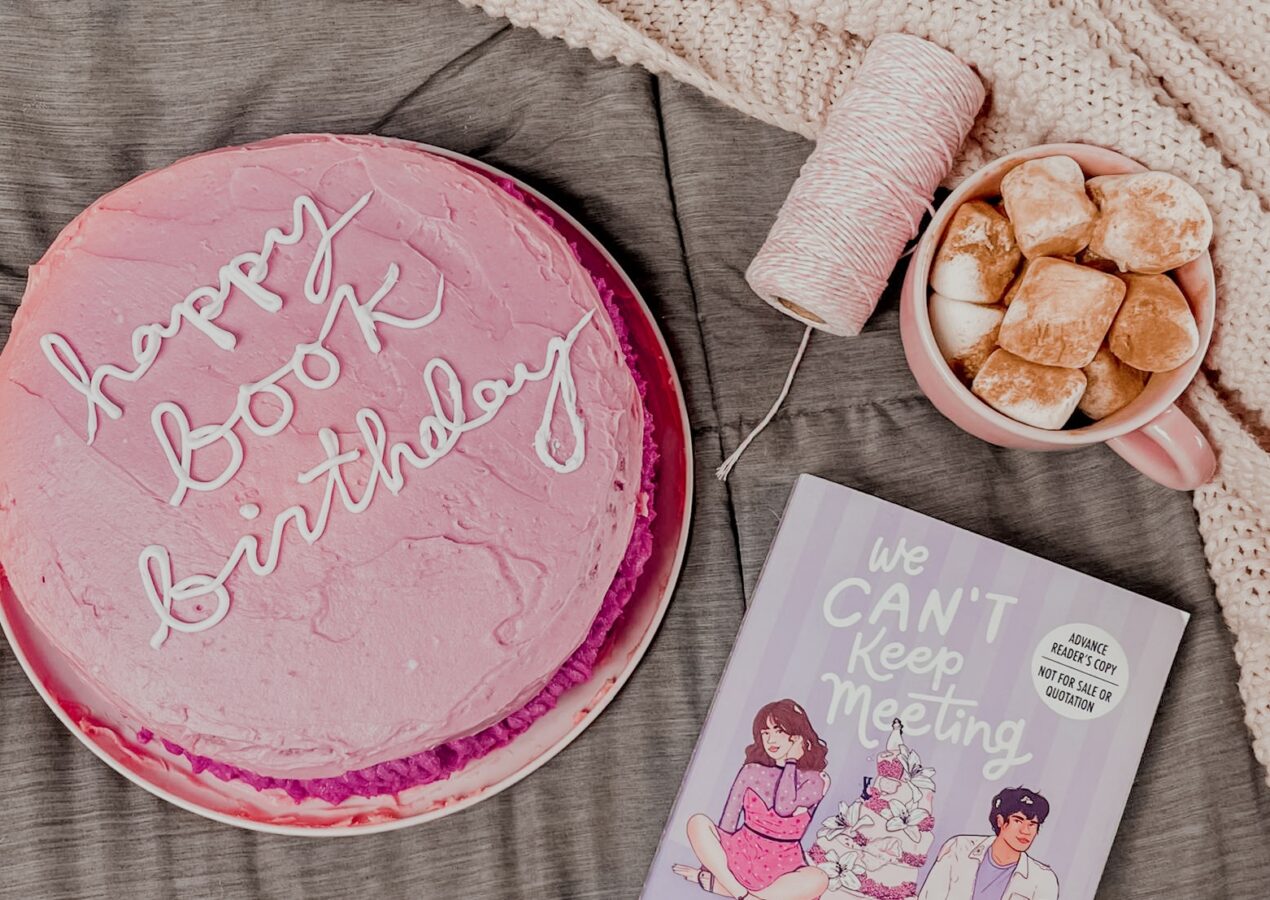 We Can’t Keep Meeting Like This by Rachel Lynn Solomon ARC Review (Ft. a Book Birthday Cake)